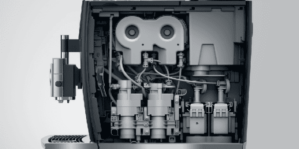 Jura giga X8 internal view