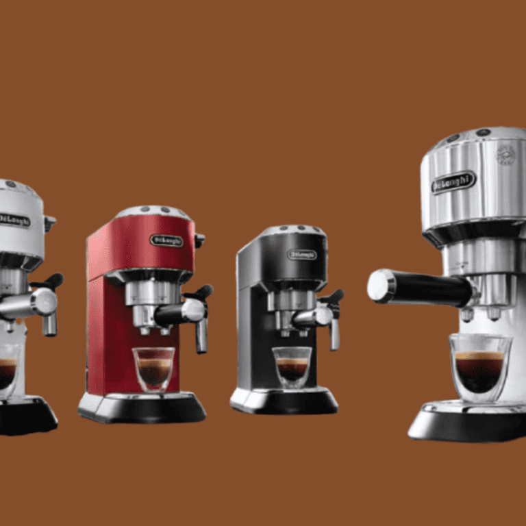 Dedica EC685 Red Pump Driven Coffee Makers, Espresso Machines